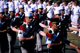 Army;-Ceremony;-Comoros-Archipelago;-Foreign-Legion;-France;-Indian-Ocean;-Kaleidos;-Kaleidos-images;-La-parole-à-limage;-Laurent-Abad;-Mayotte;-Parade;-Rifles;-Stories-Pictures;-Uniforms